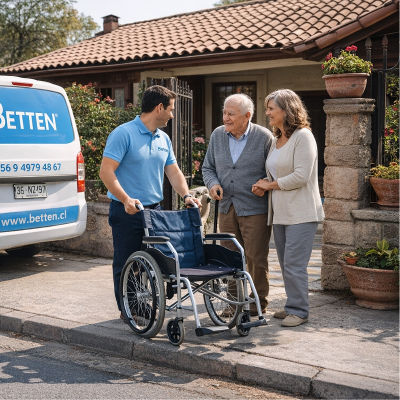 Arriendo silla de ruedas Betten